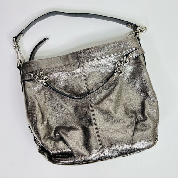 Coach Bags Coach Brooke Metallic Leather Purse Poshmark